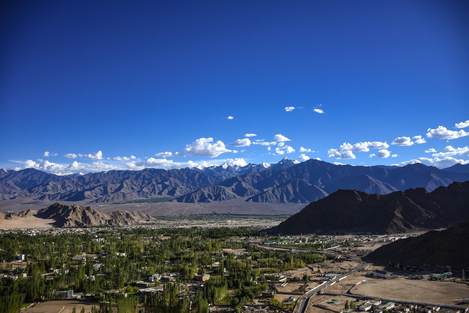 Ladakh mountain road